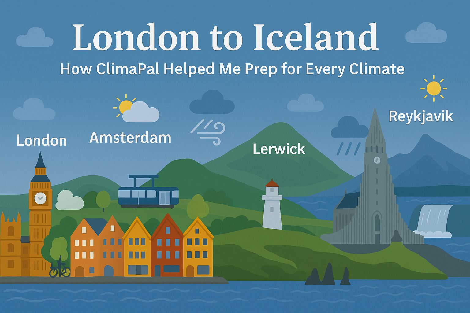 Packing Smarter for London to Iceland